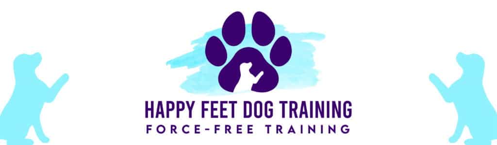 Happy Feet Dog Training Website Header